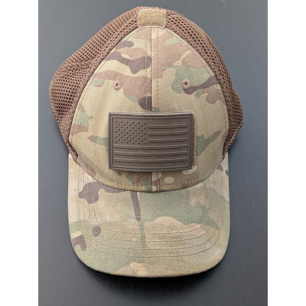 Condor Special Forces Tactical Contractor CAP HAT Removable US Flag Small Medium